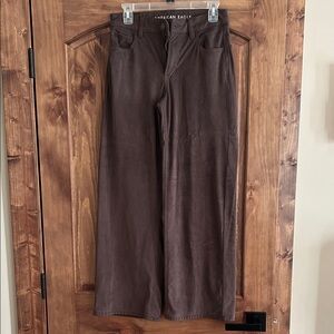 American Eagle Chocolate Stretch Pants